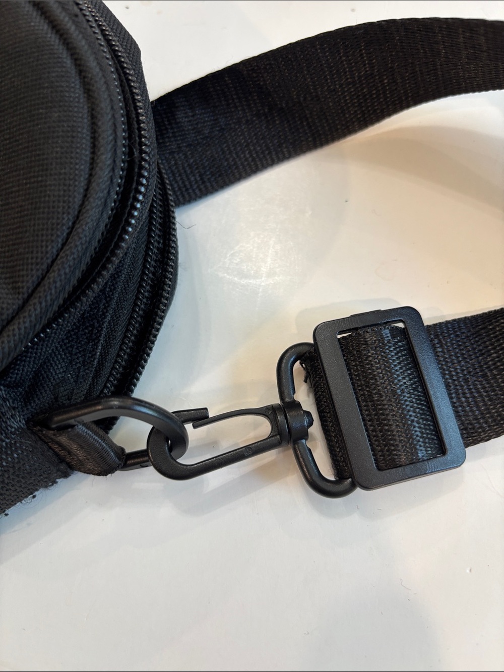 Carhartt Black Crossbody Belt Bag Adjustable Shoulder Utility Pack - Picture 13 of 15
